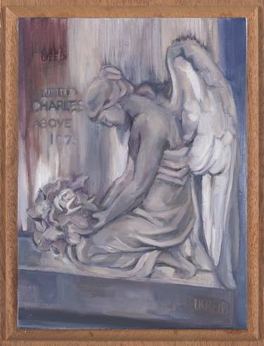 Original Figurative Mortality Painting by Imogen Reid