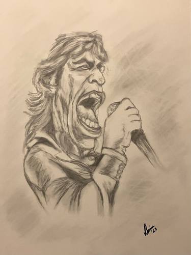 Mick Jagger Caricature thumb