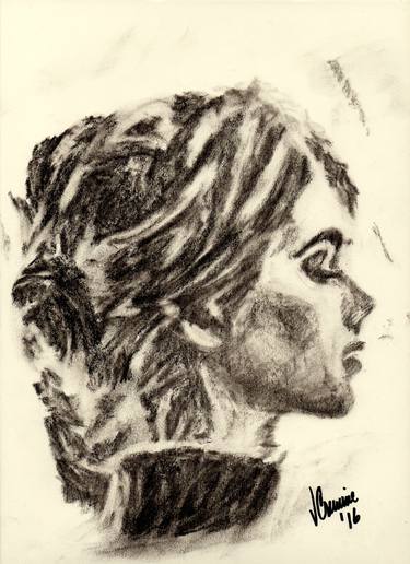 Print of Women Drawings by Vernon Crumrine