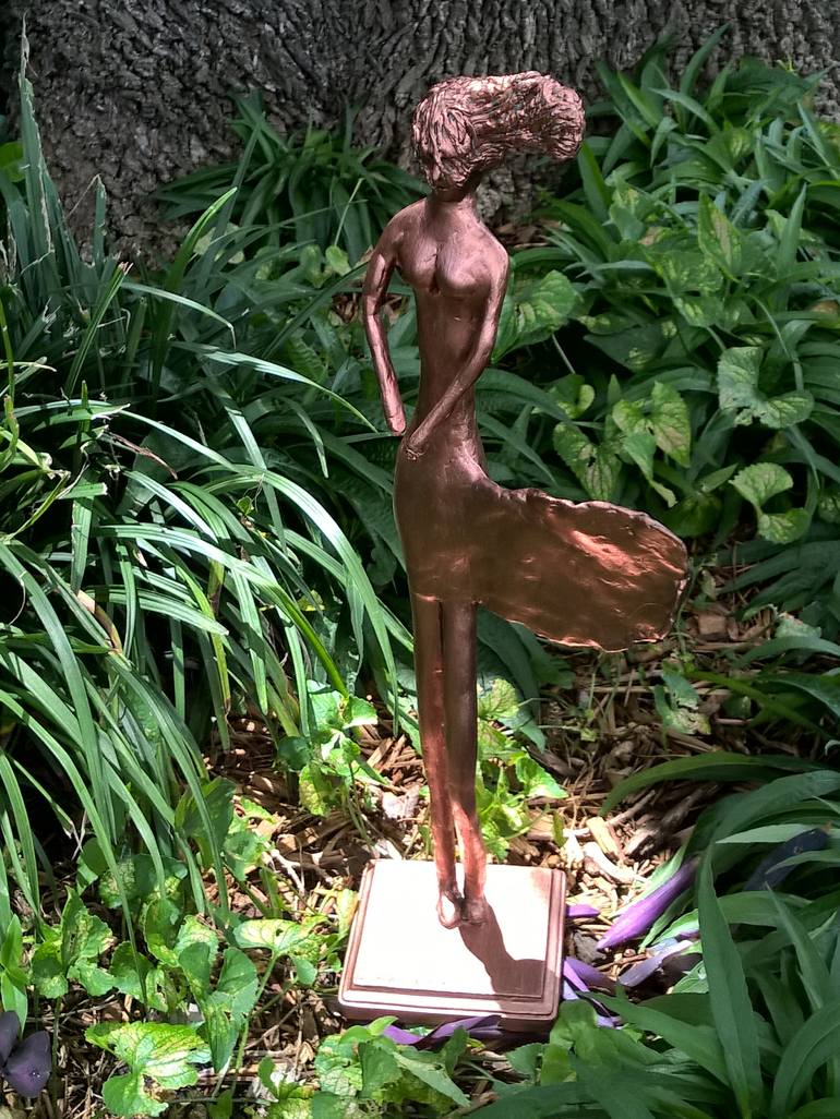 Original Conceptual Women Sculpture by Vernon Crumrine
