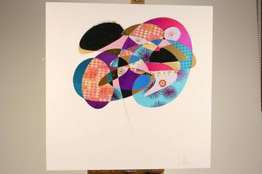 Original Abstract Collage by Jon Wiltshire