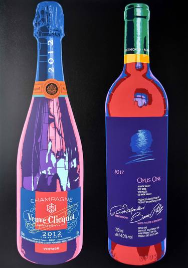 Original Pop Art Food & Drink Paintings by Campbell La Pun