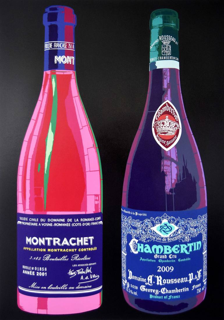 Original Pop Art Food & Drink Paintings by Campbell La Pun