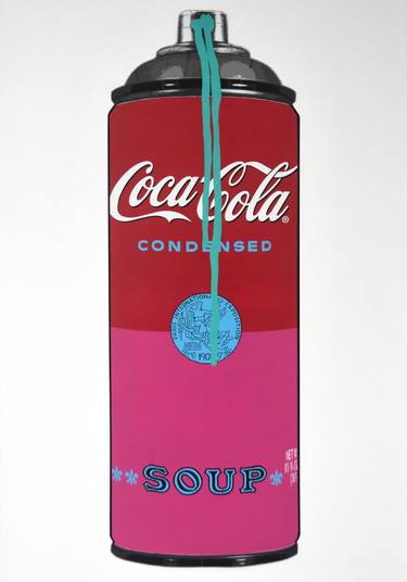 Original Pop Art Food & Drink Paintings by Campbell La Pun