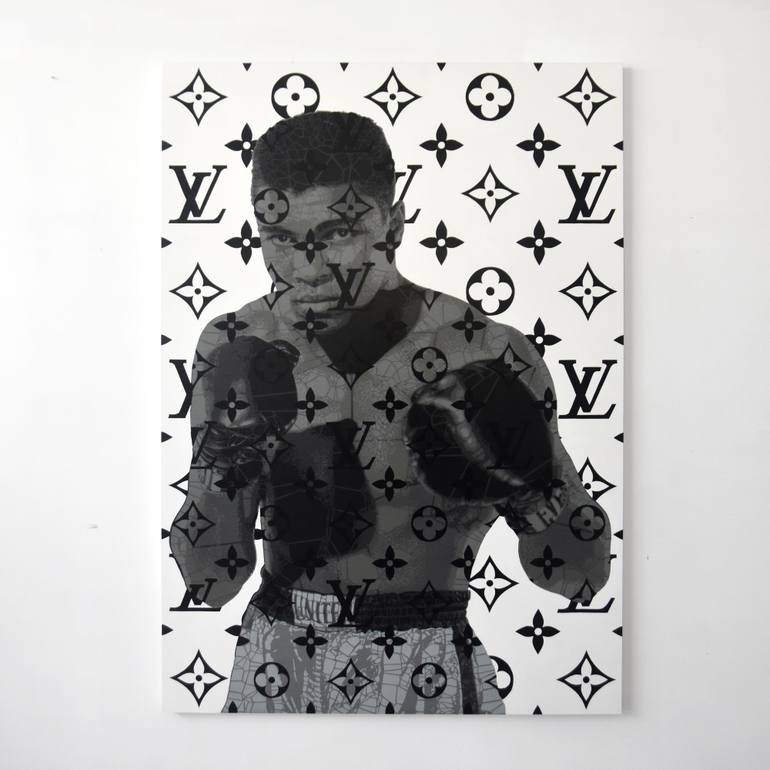 Original Pop Art Fashion Painting by Campbell La Pun