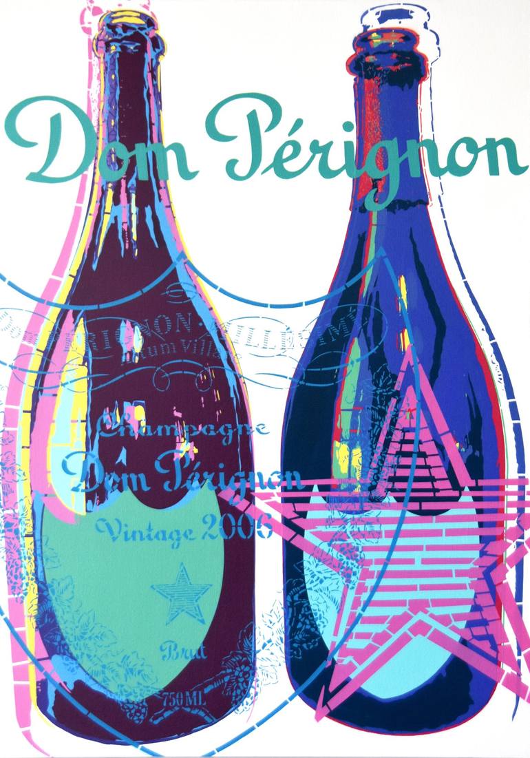Original Pop Art Food & Drink Paintings by Campbell La Pun