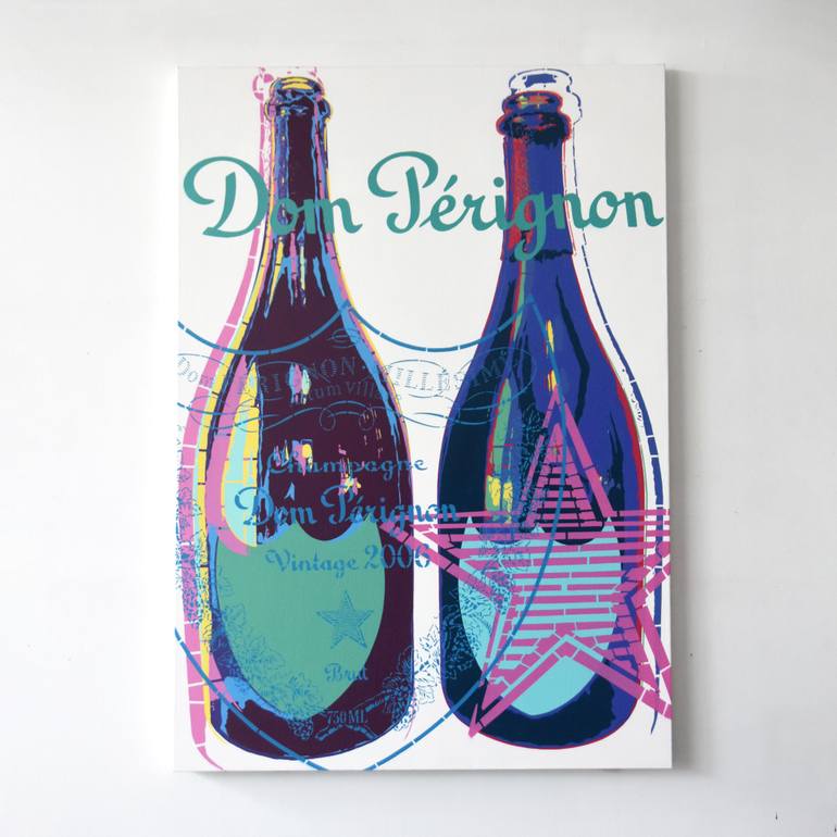 Original Pop Art Food & Drink Painting by Campbell La Pun