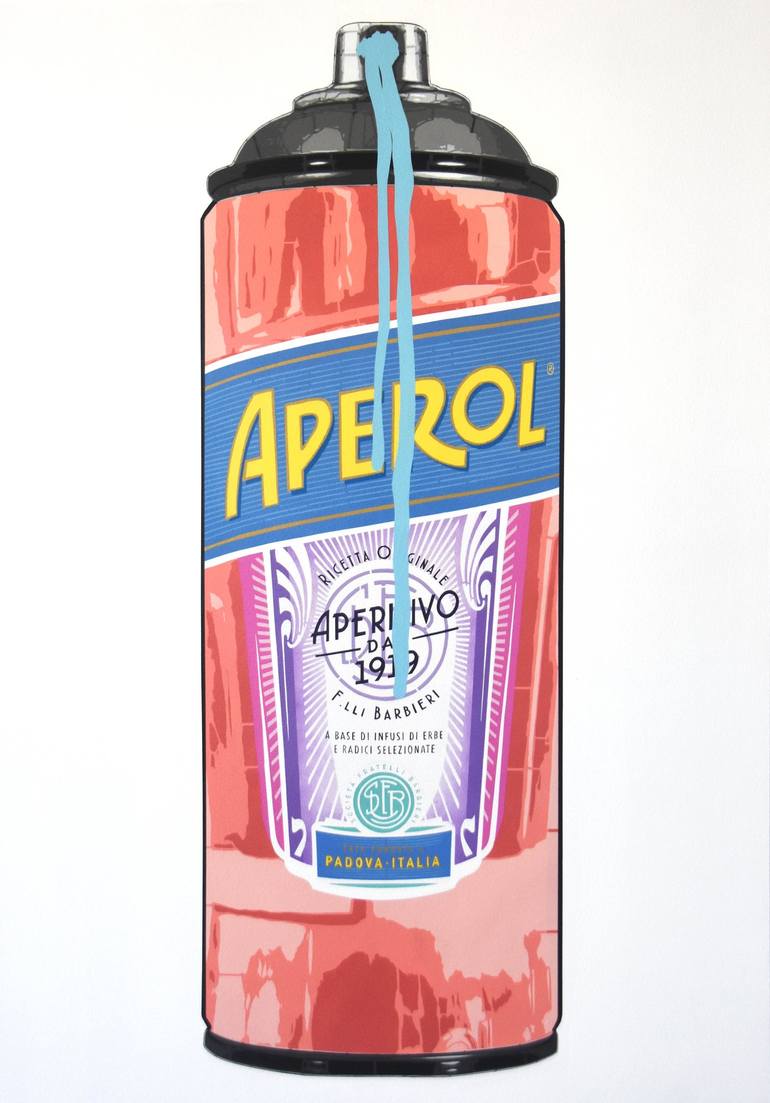 Original Pop Art Food & Drink Paintings by Campbell La Pun
