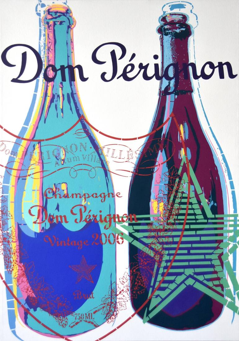 Original Pop Art Food & Drink Paintings by Campbell La Pun