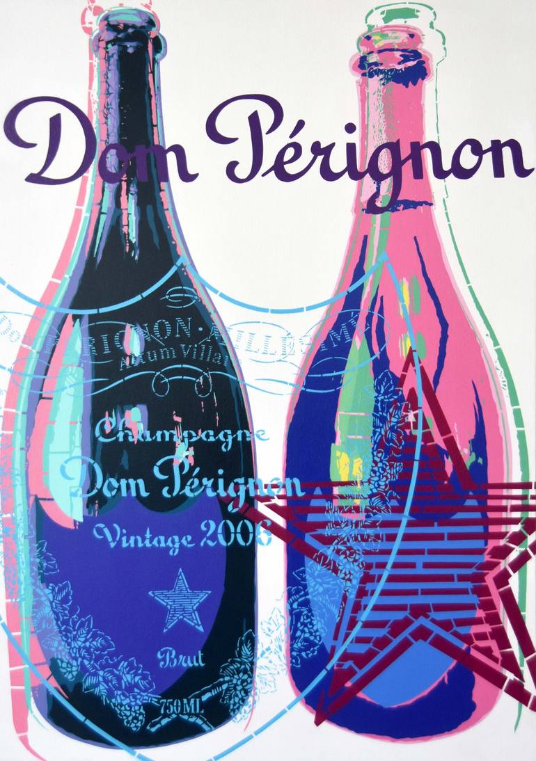 Original Pop Art Food & Drink Paintings by Campbell La Pun