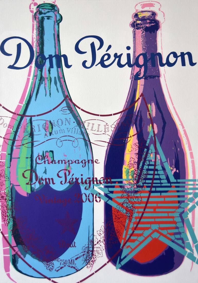 Original Pop Art Food & Drink Paintings by Campbell La Pun