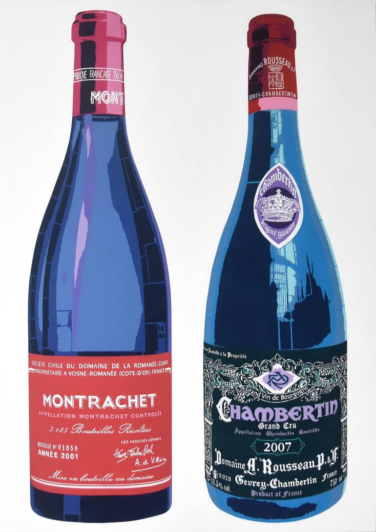 Original Pop Art Food & Drink Paintings by Campbell La Pun