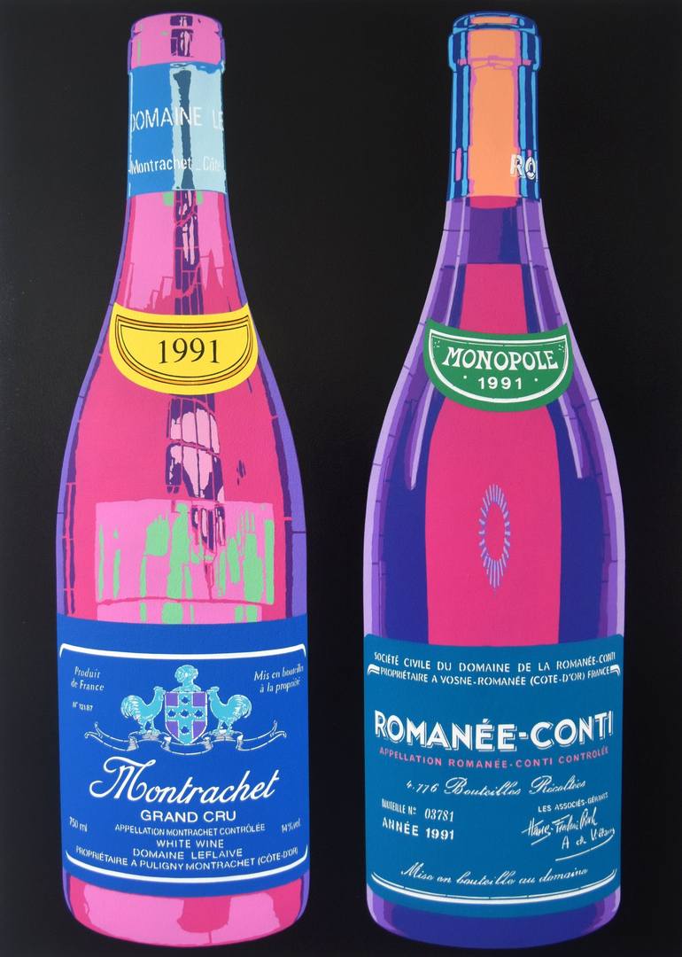 Original Pop Art Food & Drink Paintings by Campbell La Pun