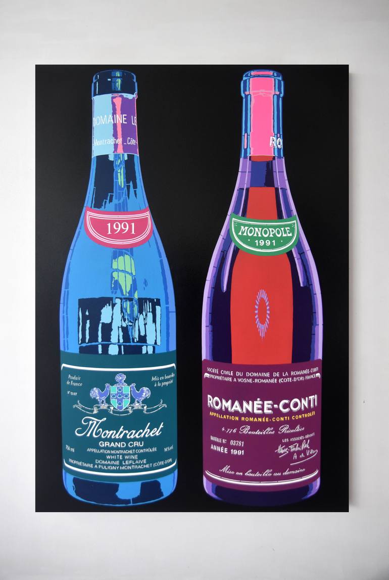 Original Pop Art Food & Drink Painting by Campbell La Pun