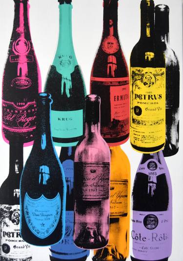 Original Pop Art Food & Drink Paintings by Campbell La Pun