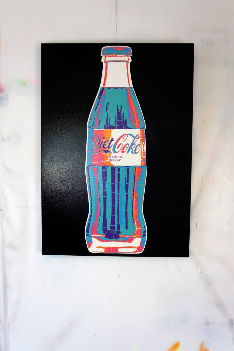 Original Pop Art Food & Drink Painting by Campbell La Pun