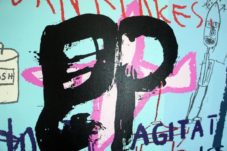 Original Graffiti Painting by Campbell La Pun