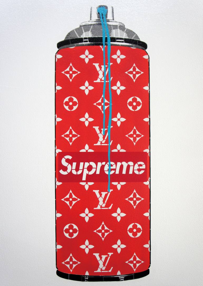 LV Supreme - JPN Edition (Ed. 5 of 6) Painting by Campbell La Pun
