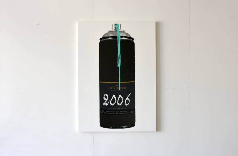 Original Pop Art Food & Drink Painting by Campbell La Pun