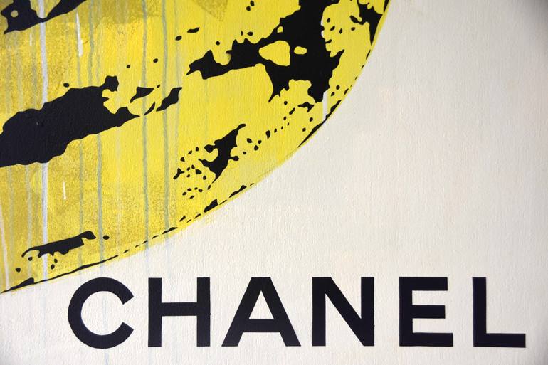 Original Pop Art Fashion Painting by Campbell La Pun