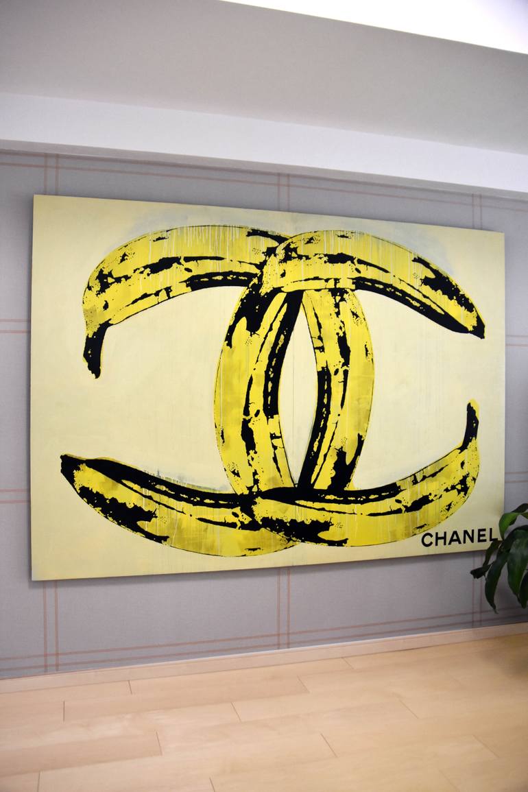 Original Pop Art Fashion Painting by Campbell La Pun
