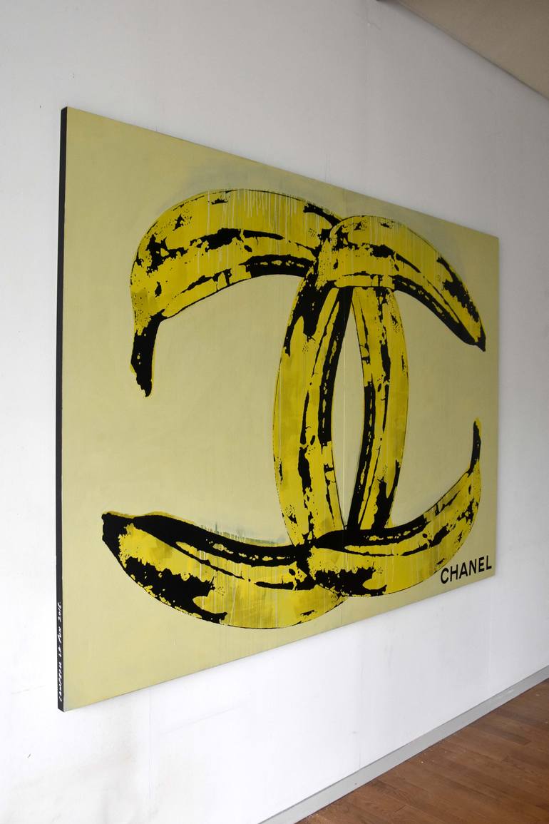 Original Pop Art Fashion Painting by Campbell La Pun