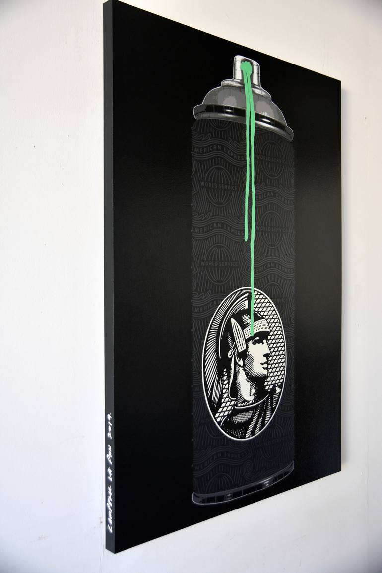 Original Graffiti Painting by Campbell La Pun