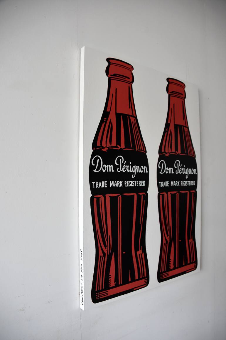 Original Pop Art Food & Drink Painting by Campbell La Pun