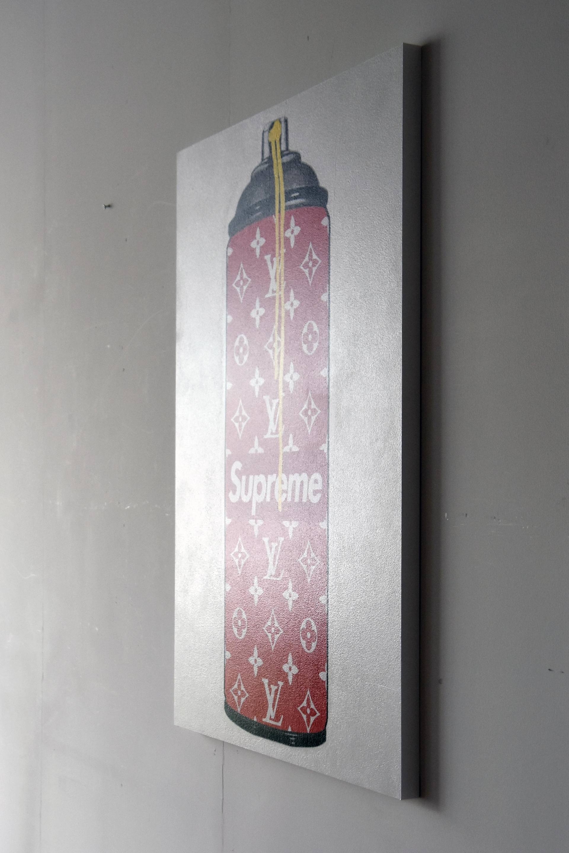 LV Supreme - OG (Yellow Drip) Painting by Campbell La Pun