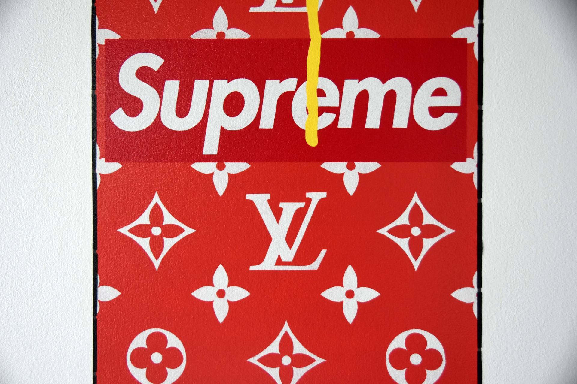 EPIC LOUIS VUITTON MONOGRAM LV DRIPPING CANVAS PAINTING!