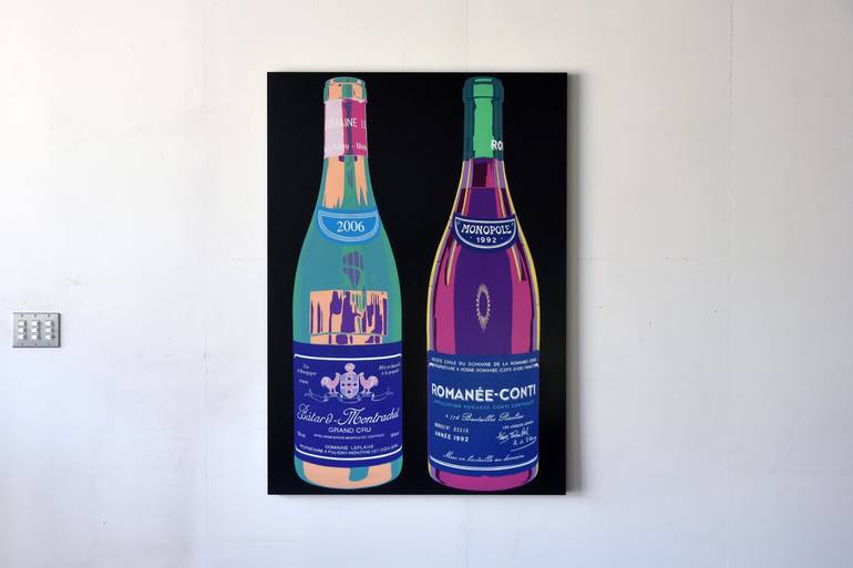 Original Pop Art Food & Drink Painting by Campbell La Pun