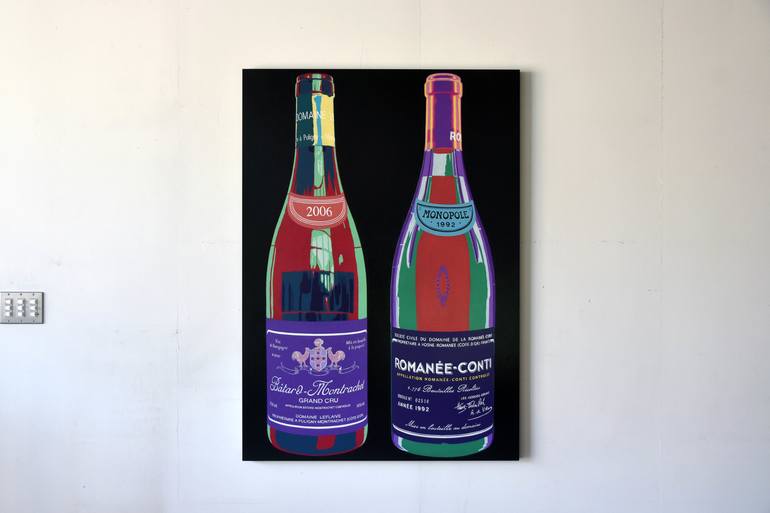 Original Pop Art Food & Drink Painting by Campbell La Pun