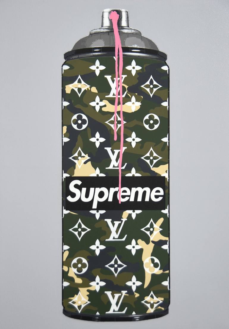 LV Supreme - Military Painting by Campbell La Pun