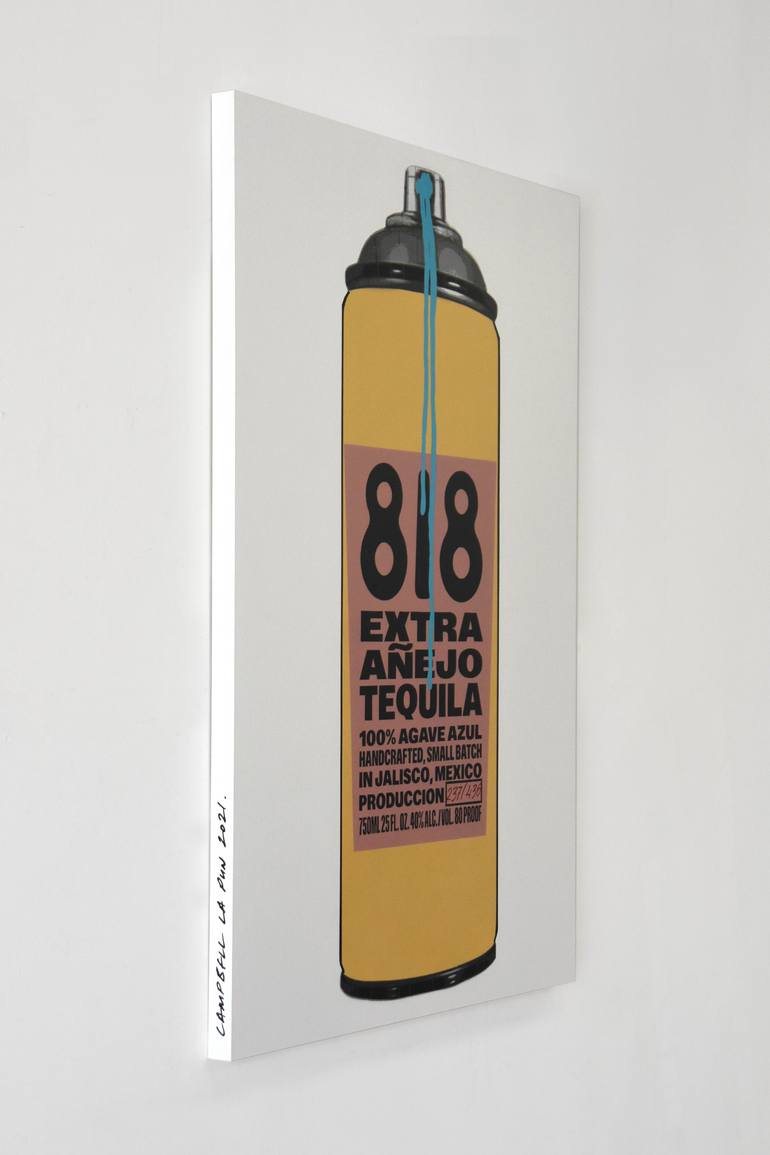 Original Pop Art Food & Drink Painting by Campbell La Pun