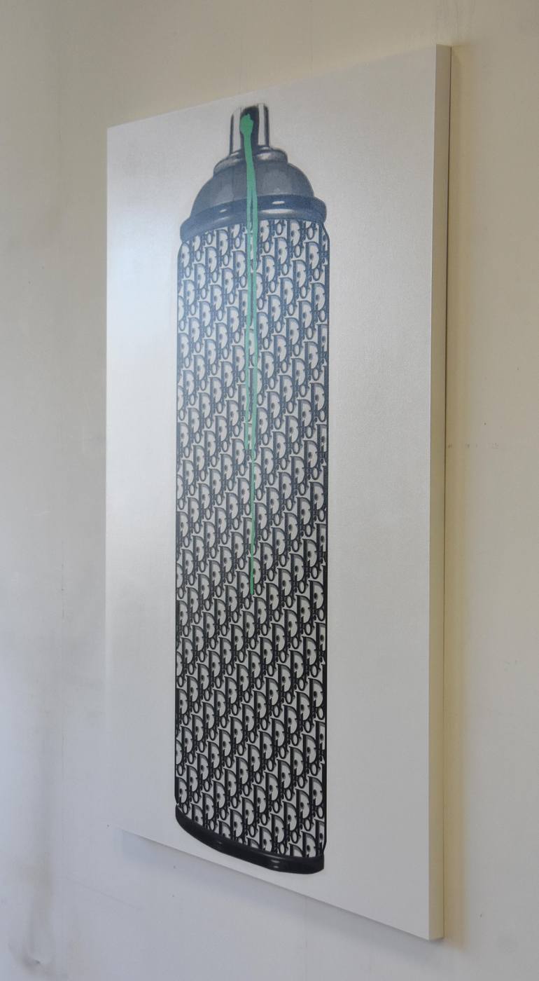 Original Pop Art Fashion Painting by Campbell La Pun