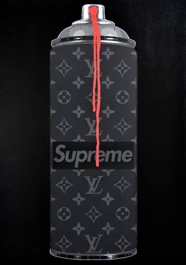 LV Supreme - OG (Yellow Drip) Painting by Campbell La Pun