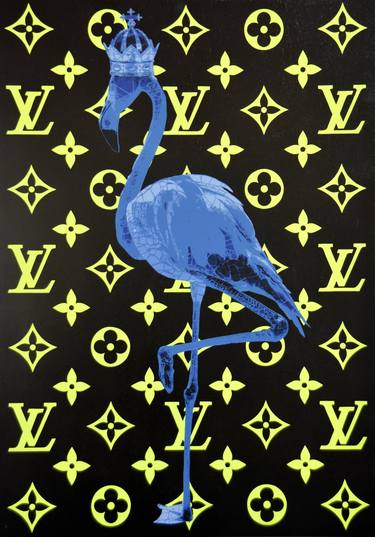 Louis Vuitton Painting - 193 For Sale on 1stDibs  louis vuitton donald  duck painting, louis vuitton art, lv painting