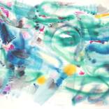 Wave in Blues by Nancy Burack