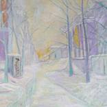 The Met in Winter by Nancy Burack