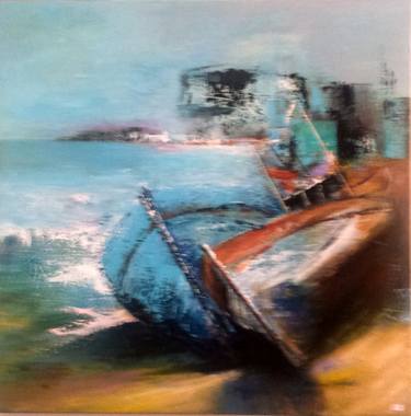 Original Seascape Paintings by Marina Emphietzi