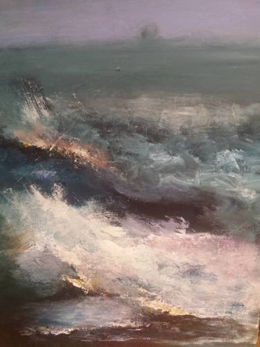 Original Impressionism Seascape Paintings by Marina Emphietzi