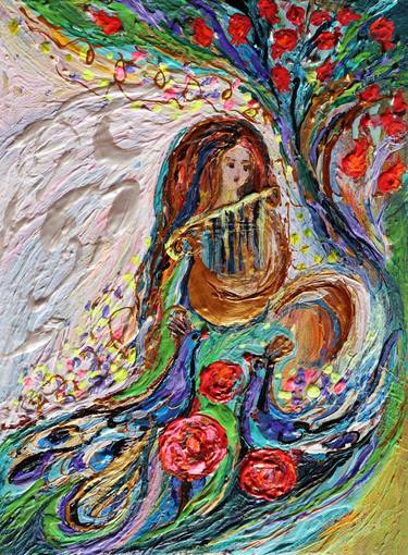The Harpist. Sounds of Music thumb
