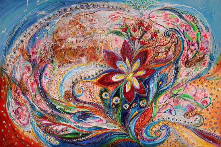 Print of Figurative Garden Paintings by Elena Kotliarker