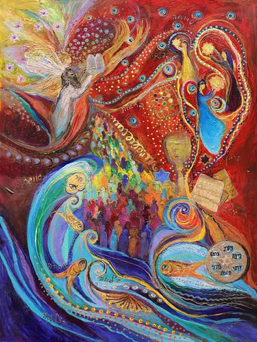 Original Religion Paintings by Elena Kotliarker