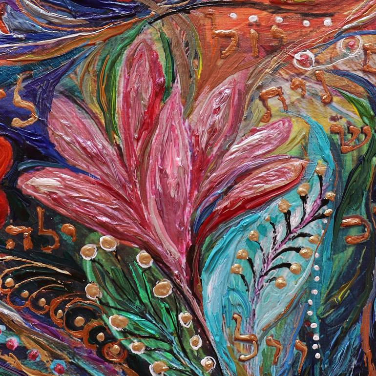 Original Conceptual Religion Painting by Elena Kotliarker
