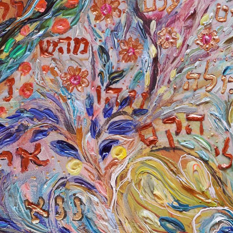 Original Conceptual Religion Painting by Elena Kotliarker