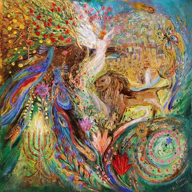 Original Symbolism Landscape Paintings by Elena Kotliarker
