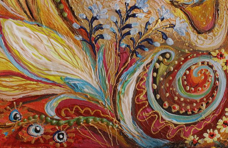 Original Conceptual Pop Culture/Celebrity Painting by Elena Kotliarker