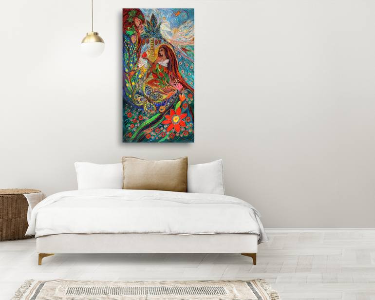 Original Illustration Fantasy Painting by Elena Kotliarker