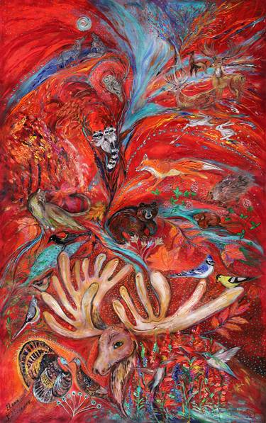 Original Animal Paintings by Elena Kotliarker